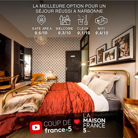 Retromirabeau - Chambre Suite & Appartements De Charme - Localisation Premium Narbonne Exterior photo